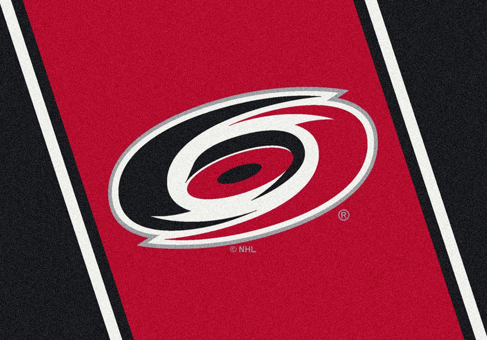 Carolina Hurricanes Spirit Area Rug NHL Hockey Logo