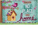 Hatch Embossed No Place Like Home Doormat - 19 x 30
