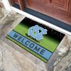 North Carolina University Flocked Rubber Doormat - 18 x 30