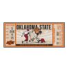 OK State Pistol Pete Ticket Runner Mat - 29.5 x 72