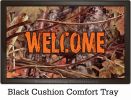 Indoor & Outdoor Orange & Camo Insert Doormat â€“ 18x30