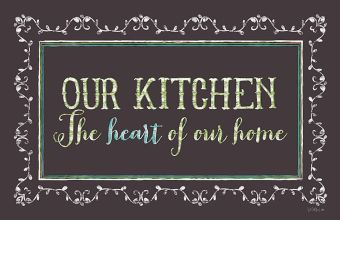 Indoor & Outdoor Our Kitchen Insert Doormat - 18x30