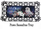 Owl's Winter Gathering Sassafras Mat - 10 x 22 Insert Doormat