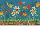 Painted Peace Garden Indoor & Outdoor MatMate Doormat - 18 x 30