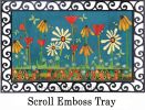 Painted Peace Garden Indoor & Outdoor MatMate Doormat - 18 x 30