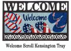 Patriotic Flip Flops Kensignton Switch Insert Mat - 9 x 28