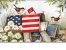 Indoor & Outdoor Patriotic Mailbox MatMate Doormat - 18x30