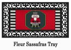 Patterned Nutcracker Sassafras Mat - 10 x 22 Insert Doormat