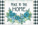 Peace to this Home Indoor & Outdoor MatMate Doormat - 18x30
