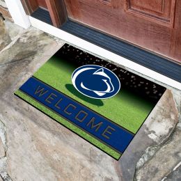 Penn State  University Flocked Rubber Doormat - 18 x 30