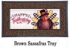 Pilgrim Turkey Sassafras Mat - 10 x 22 Insert Doormat