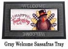 Pilgrim Turkey Sassafras Mat - 10 x 22 Insert Doormat