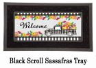 Plaid Truck Floral Sassafras Mat - 10x22 Insert Doormat