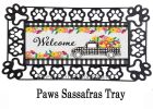 Plaid Truck Floral Sassafras Mat - 10x22 Insert Doormat