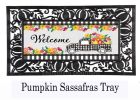 Plaid Truck Floral Sassafras Mat - 10x22 Insert Doormat