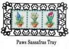 Potted Spring Plants Sassafras Mat - 10 x 22 Insert Doormat