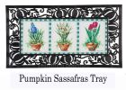Potted Spring Plants Sassafras Mat - 10 x 22 Insert Doormat
