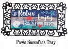 Relax at the Beach Sassafras Mat - 10 x 22 Insert Doormat