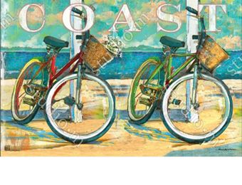 Indoor & Outdoor Ride Along the Coast MatMate Doormat