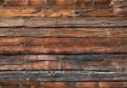FoFlor Rustic Plank Darkwood Rug - Doormat, Runner, Area