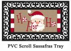 Sassafras Santa Ho Ho Ho Switch Insert Doormat - 10 x 22