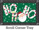 Indoor & Outdoor Santa Says MatMate Doormat-18x30
