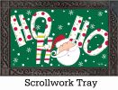 Indoor & Outdoor Santa Says MatMate Doormat-18x30