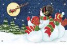 Santa Trackers Indoor & Outdoor MatMate Insert - Doormat 18" x 30"