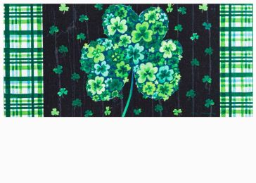 Shamrock Flowers Sassafras Switch Mat - 10 x 22 Insert Doormat