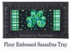 Shamrock Flowers Sassafras Switch Mat - 10 x 22 Insert Doormat