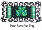 Shamrock Flowers Sassafras Switch Mat - 10 x 22 Insert Doormat