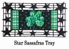 Shamrock Flowers Sassafras Switch Mat - 10 x 22 Insert Doormat