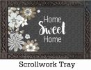 Indoor & Outdoor Simply Floral Home MatMate Doormat - 18x30