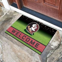 Florida State University Flocked Rubber Doormat - 18 x 30