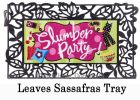 Slumber Party Sassafras Mat - 10 x 22 Insert Doormat