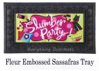 Slumber Party Sassafras Mat - 10 x 22 Insert Doormat