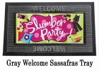Slumber Party Sassafras Mat - 10 x 22 Insert Doormat