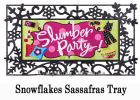 Slumber Party Sassafras Mat - 10 x 22 Insert Doormat