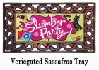 Slumber Party Sassafras Mat - 10 x 22 Insert Doormat