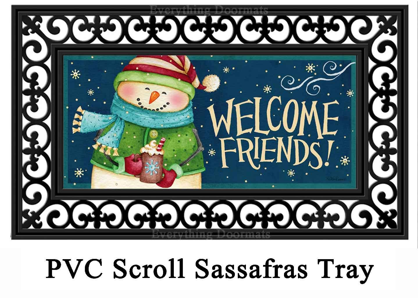 Sassafras Snow Country Switch Doormat 10 x 22