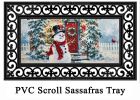 Sassafras Snow Place Like Home Switch Doormat - 10 x 22