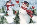 Snowman Friends Indoor & Outdoor MatMate Insert - Doormat 18" x 30"
