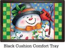 Indoor & Outdoor Snowman's Friend Insert Doormat - 18" x 30"