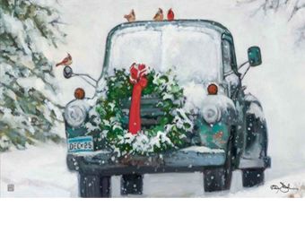 Snowy Roads Indoor & Outdoor MatMate Insert - Doormat 18" x 30"