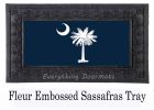 South Carolina Palmetto Sassafras Mat - 10 x 22 Insert Doormat