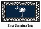 South Carolina Palmetto Sassafras Mat - 10 x 22 Insert Doormat