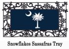 South Carolina Palmetto Sassafras Mat - 10 x 22 Insert Doormat