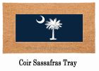 South Carolina Palmetto Sassafras Mat - 10 x 22 Insert Doormat