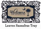 South Carolina Welcome Sassafras Mat - 10 x 22 Insert Doormat