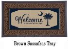 South Carolina Welcome Sassafras Mat - 10 x 22 Insert Doormat